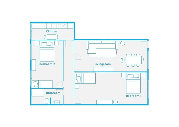 The Bornholmer, Spacious 100m2, Ideal For Groups & Families, 2br, Huge Living Room, 4 - 8 Guests Βερολίνο